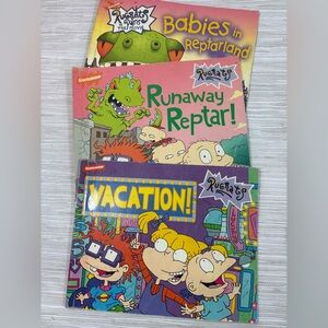 NICKELODEON Rugrats ✨VINTAGE 19978 Adventure Book Set good condition